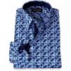 image:imagePaul Fredrick Mens Classic Fit NonIron Cotton Geometric Dress Shirt
