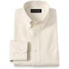 image:imagePaul Fredrick Mens NonIron 2ply Cotton Button Down Collar Dress ShirtEcru