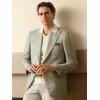 image:imagePaul Fredrick Mens Plaid Single Breasted Peak Lapel Sport Coat