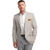 image:imagePaul Fredrick Mens Wool Gingham Single Breasted Notch Lapel Sport Coat