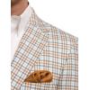 image:imagePaul Fredrick Mens Wool Gingham Single Breasted Notch Lapel Sport Coat