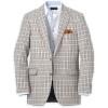 image:imagePaul Fredrick Mens Wool Gingham Single Breasted Notch Lapel Sport Coat