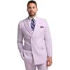 image:imagePaul Fredrick Mens Wool Blend Houndstooth Double Breasted Peak Lapel Suit