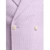 image:imagePaul Fredrick Mens Wool Blend Houndstooth Double Breasted Peak Lapel Suit