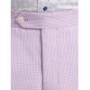 image:imagePaul Fredrick Mens Wool Blend Houndstooth Single Pleat Suit Pant