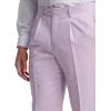 image:imagePaul Fredrick Mens Wool Blend Houndstooth Single Pleat Suit Pant