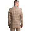 image:imagePaul Fredrick Mens Wool Blend Plaid Single Breasted Notch Lapel Suit