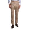 image:imagePaul Fredrick Mens Wool Plaid Flat Front Suit Pant
