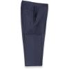 image:imagePaul Fredrick Mens Navy Wool Stripe Flat Front Suit Pants