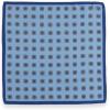 image:imagePaul Fredrick Mens Medallion Silk Pocket SquareBlue Multi