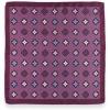 image:imagePaul Fredrick Mens Medallion Silk Pocket SquarePurple Multi