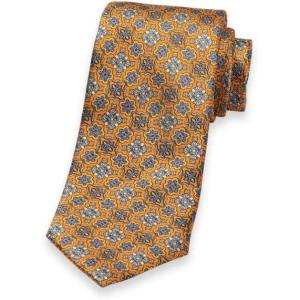 image:imagePaul Fredrick Mens Medallion Italian Printed Silk Tie