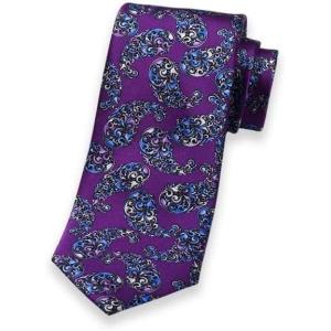 image:imagePaul Fredrick Mens Paisley Italian Printed Silk Tie