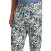 image:imagePaul Fredrick Mens Cotton Printed Flat Fron PantsWhite Multi