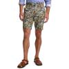 image:imagePaul Fredrick Mens Cotton Printed Flat Front ShortsGreen Multi