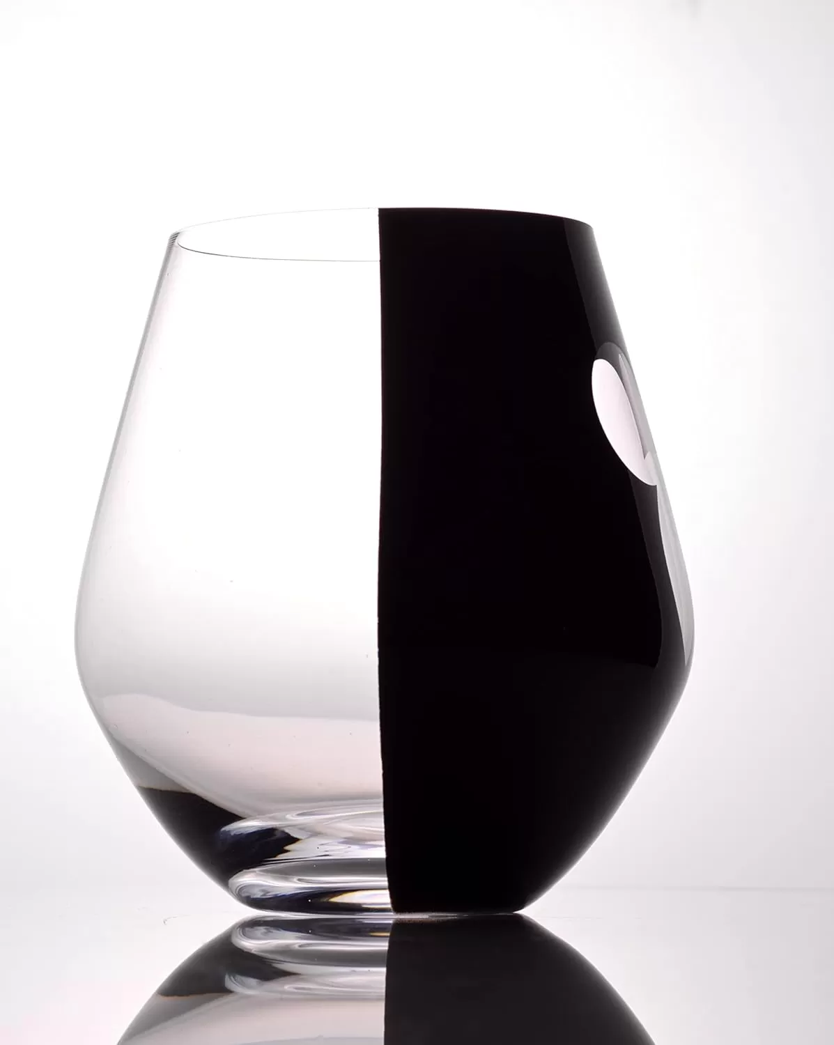 imageJoyJolt Disney Luxury Mickey Mouse Stemmed Red Wine Glasses European Crystal Wine Glasses Set of 2 Drinking Glasses Xmas Disney Stuff Gifts and Cups 23oz Black Wine Glass Disney Wine GlassStemless Wine Glasses