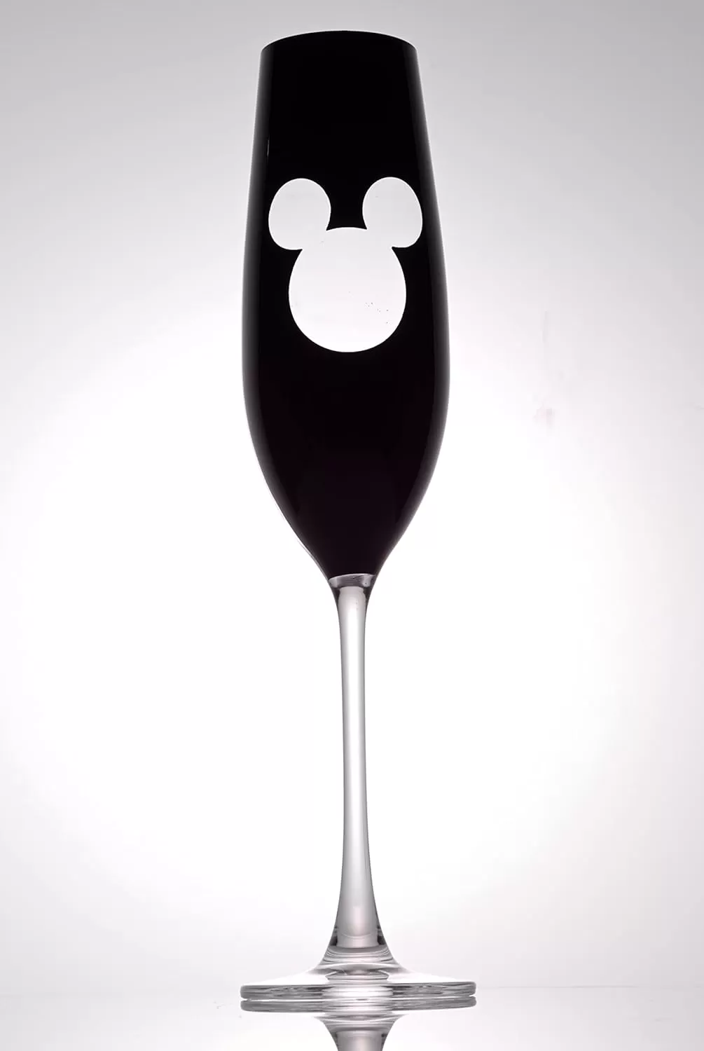 imageJoyJolt Disney Luxury Mickey Mouse Stemmed Red Wine Glasses European Crystal Wine Glasses Set of 2 Drinking Glasses Xmas Disney Stuff Gifts and Cups 23oz Black Wine Glass Disney Wine GlassChampagne Flutes