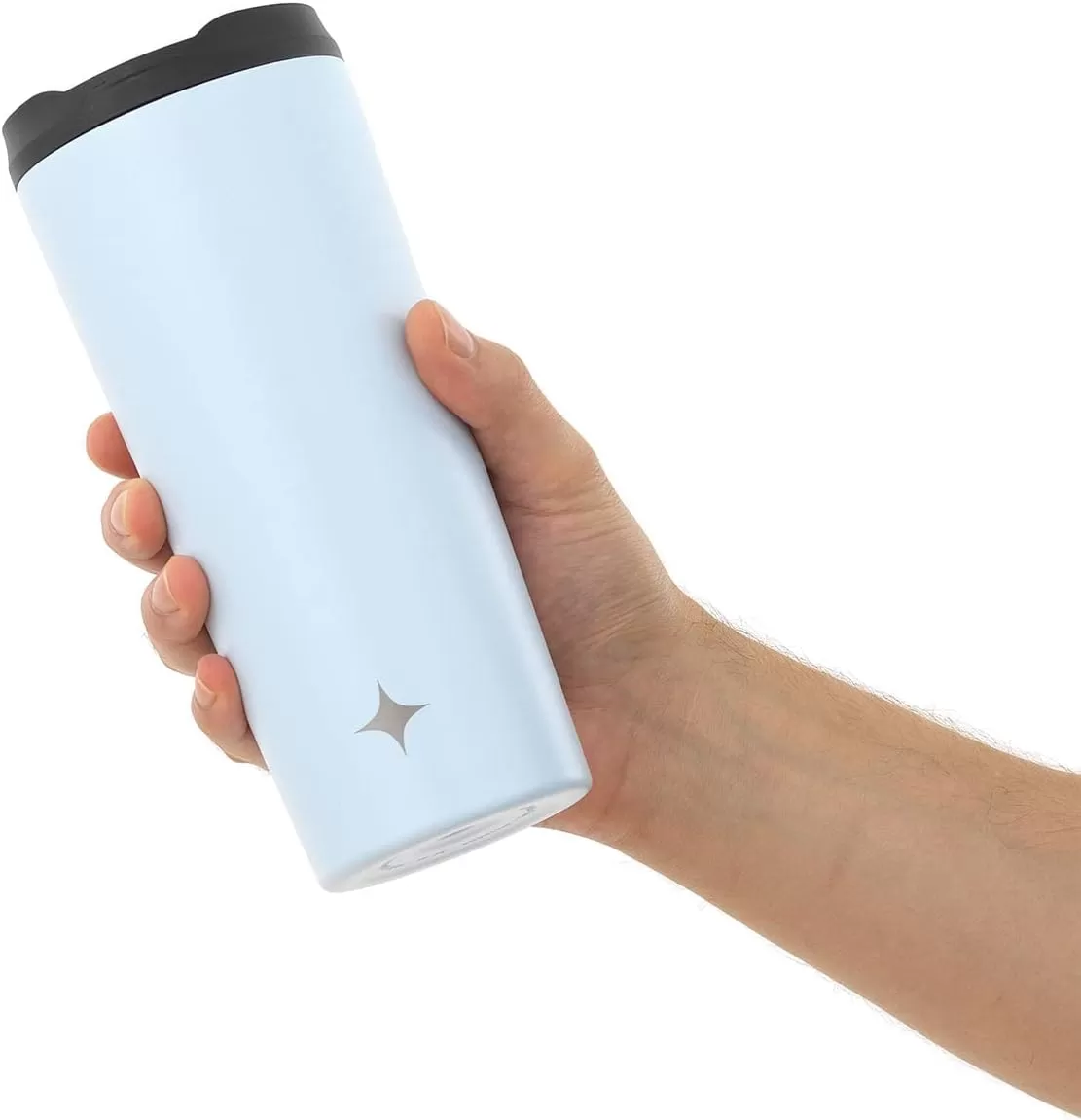 imageJoyJolt Vacuum Insulated 24 oz Tumbler with Lid and Straw 2 Each Vacuum Double Wall Stainless Steel Tumbler Copper Lined for 12Hr HoldCold Drinks Leakproof Water Bottle Tea or Iced Coffee CupCloud Blue