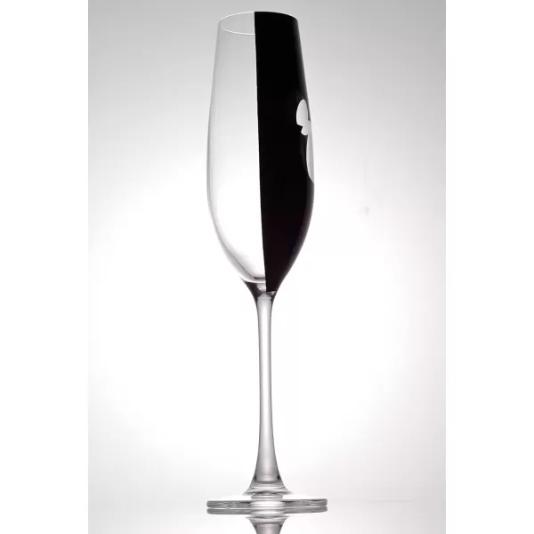 imageJoyJolt Disney Luxury Mickey Mouse Stemmed Red Wine Glasses European Crystal Wine Glasses Set of 2 Drinking Glasses Xmas Disney Stuff Gifts and Cups 23oz Black Wine Glass Disney Wine GlassChampagne Flutes