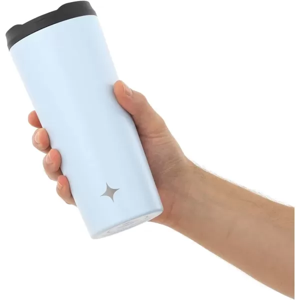 imageJoyJolt Vacuum Insulated 24 oz Tumbler with Lid and Straw 2 Each Vacuum Double Wall Stainless Steel Tumbler Copper Lined for 12Hr HoldCold Drinks Leakproof Water Bottle Tea or Iced Coffee CupCloud Blue