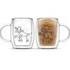 imageDisney Mickey and Pluto Aroma Glass Mugs  54 oz