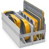 imageCaraway Nonstick Ceramic Bakeware Set 11 Pieces  Baking Sheets Assorted Baking Pans Cooling Rack ampamp Storage  Aluminized Steel Body  Non Toxic PTFE ampamp PFOA Free  CreamMarigold