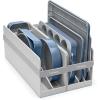 imageCaraway Nonstick Ceramic Bakeware Set 11 Pieces  Baking Sheets Assorted Baking Pans Cooling Rack ampamp Storage  Aluminized Steel Body  Non Toxic PTFE ampamp PFOA Free  CreamSlate