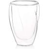 imageJoyJolt Lacey Double Wall Glasses Set of 2 Thermo Insulated Tumblers 10Ounces
