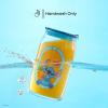 imageJoyJolt Disney Stitch Island Vibes Glass Tumblers with Lids and Straws 16oz Glass Cups with Lids and Straws Can Shaped Drinking Glasses Set of 4 Stitch Stuff Disney Gifts for Adults