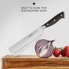 imageJoyJolt 7 Nakiri Knife High Carbon x50 German Steel Kitchen Knife  Magnetic Gift Boxed Japanese KnifeNakiri Knife