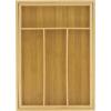imageJoyJolt Bamboo Expandable Drawer Organizer for Kitchen Utensils Adjustable Cutlery Tray Bamboo Drawer Dividers Organizer for Silverware Flatware Knives in Kitchen Bedroom 46 SlotsBambooBamboo