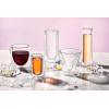 imageJoyJolt Cosmo Double Wall Whiskey Glasses  Set of 2 Double Wall Tumbler Ideal for Old Fashioned or Sweet Manhattan Cocktails Eminent Brandy Glass for Party  10 oz Scotch Whiskey Glasses