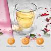 imageJoyJolt Cosmo Double Walled Stemless Wine Glasses  Set of 2 Double Wall Insulated Wine Glasses for White Wine Red Wine  Delicate Stemless Glassware  295 ml  10 oz Modern Glassware