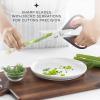 imageJoyJolt Kitchen Shears Heavy Duty Scissors TWO With Scissor Sheaths All Purpose Utility Scissors Herb Scissors Vegetable Scissors Meat Scissors Chicken Shears Stainless Steel Dishwasher SafeBlackBlack  RedBlack