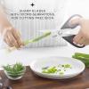 imageJoyJolt Kitchen Shears Heavy Duty Scissors TWO With Scissor Sheaths All Purpose Utility Scissors Herb Scissors Vegetable Scissors Meat Scissors Chicken Shears Stainless Steel Dishwasher SafeOrangeBlack  PurpleBlack