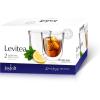 imageJoyJolt Levitea Double Walled Glasses Thermo Tumber Barware Drinkware Glassware Set of 2 double wall glass 84 Ounces