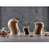 imageJoyJolt Pivot Double Insulated Cocktail Glasses  Set of 2 Unique 8 oz Double Wall Tumbler  Engaging Optical Effect Double Wall Glass  Suitable for Tea Cappuccino Coffee or Iced Beverages