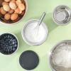 imageJoyJolt Stainless Steel Mixing Bowls with Airtight Lids 7 Piece Nesting Bowls Set for Kitchen with Measurement Marks NonSlip Bottoms Cooking Baking Prepping Storage 754315175QT Black