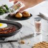 imageSalt Pepper Shakers by JoyJolt  2Oz Salt and Pepper Set of 2  Premium Quality Durable Glass  Elegant Triangle Design  NonBPA and Dishwasher Safe  Ideal for Home Use Restaurant Hotel