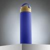imageJoyJolt Borosilicate Glass Water Bottle with Strap Silicone Sleeve and Lid Purple 20oz Water Bottles Reusable Water Bottle Juice Bottles Smoothie Bottle Dishwasher Safe Clear Glass TumblerPurple