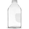 imageJoyJolt Glass Milk Bottles with Lids and Pourer  32 Oz 3 Pack Airtight Heavy Duty Reusable Glass Bottles Leakproof BPAFree Food Grade Dishwasher Safe Jug Pitcher for Milk Juice and Water64 Oz