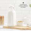 imageJoyJolt Glass Milk Bottles with Lids and Pourer  32 Oz 3 Pack Airtight Heavy Duty Reusable Glass Bottles Leakproof BPAFree Food Grade Dishwasher Safe Jug Pitcher for Milk Juice and Water32 Oz