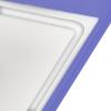 imageJoyJolt Plastic Cutting Board Set White and Black Cutting Boards for Kitchen Dishwasher Safe with Handle Non Slip Large and Small Chopping Board Set Meat Cutting Board with Juice GroovePurple White