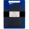 imageJoyJolt Plastic Cutting Board Set White and Black Cutting Boards for Kitchen Dishwasher Safe with Handle Non Slip Large and Small Chopping Board Set Meat Cutting Board with Juice GrooveBlueGrey