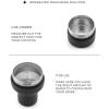 imageJoyJolt Triple Insulated CocktailProtein Shaker Bottle 20oz Shaker Cup with Alcohol Measure Lid and Jigger Cap 12hr Ice Cold Shaker Bottles for Protein Mixes Shake or Smoothie Cups Metal MixerMatte Black