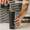 imageJoyJolt Triple Insulated CocktailProtein Shaker Bottle 20oz Shaker Cup with Alcohol Measure Lid and Jigger Cap 12hr Ice Cold Shaker Bottles for Protein Mixes Shake or Smoothie Cups Metal MixerMatte Black
