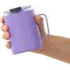 imageJoyJolt Triple Insulated Tumbler with Handle 12 oz Tumbler Cup with Lid Vacuum Sealed Copper Lined Double Wall Stainless Steel Tumblers Travel Mug with Lid Coffee Tumbler Smoothie Cup Tea MugLilac Purple