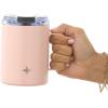 imageJoyJolt Triple Insulated Tumbler with Handle 12 oz Tumbler Cup with Lid Vacuum Sealed Copper Lined Double Wall Stainless Steel Tumblers Travel Mug with Lid Coffee Tumbler Smoothie Cup Tea MugBlush Pink