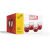imageJoyJolt Disney Stitch Silly Sips Stemless Drinking Glasses 19oz Teardrop Glass Cups Glass Tumbler Cup Set of 4 Stitch Stuff Lilo and Stitch Gifts Disney Gifts for AdultsSpiderMan