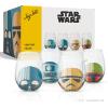 imageJoyJolt Disney Stitch Silly Sips Stemless Drinking Glasses 19oz Teardrop Glass Cups Glass Tumbler Cup Set of 4 Stitch Stuff Lilo and Stitch Gifts Disney Gifts for AdultsStar Wars Helmet Hues